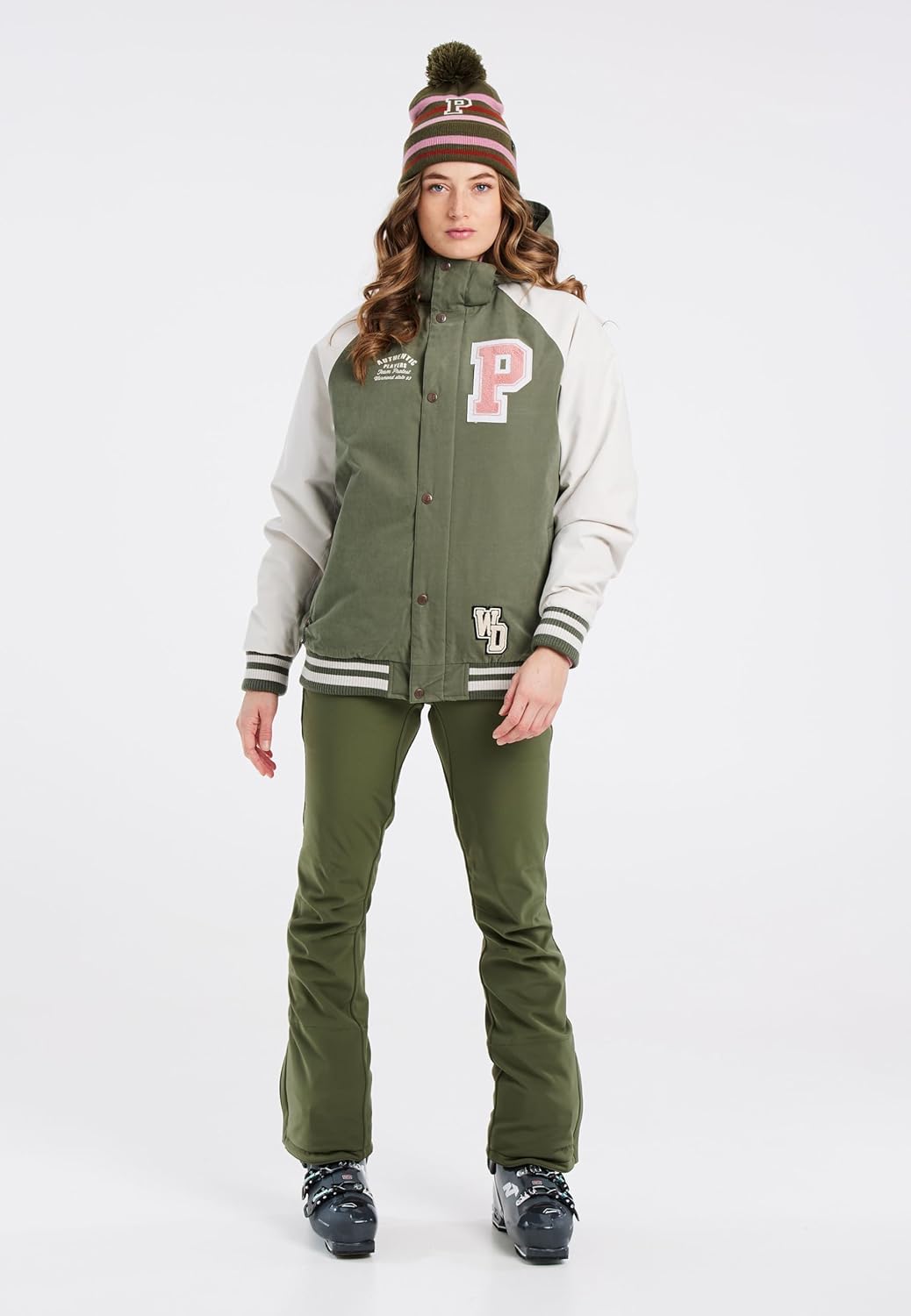 Protest Damen Ski- Und Snowboardjacke PRTPINEA S Botanic Green, S Botanic Green