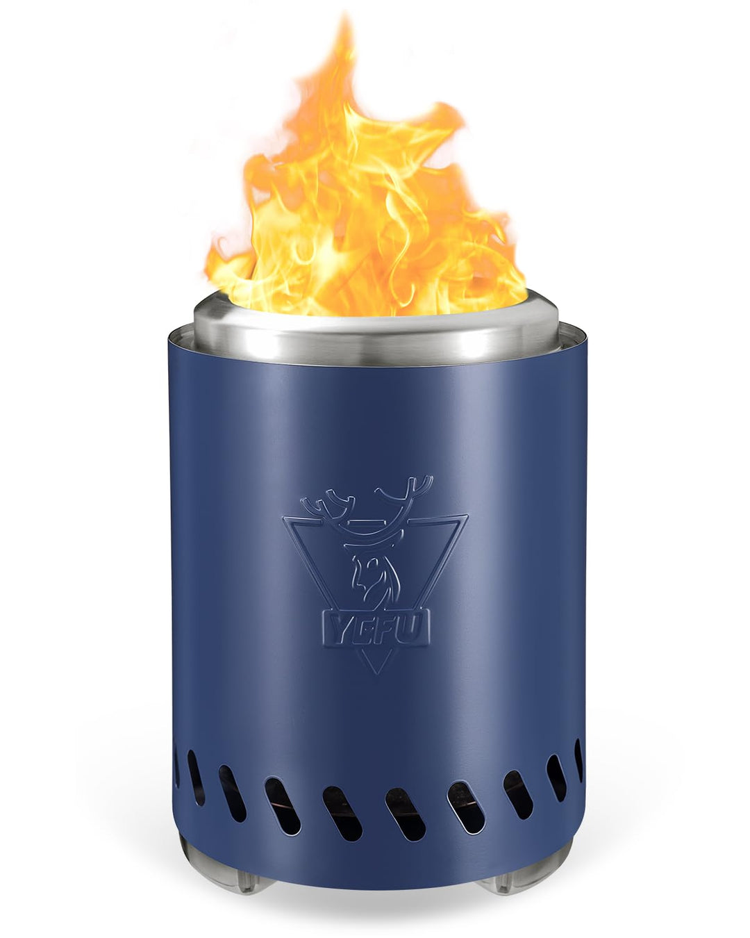 Generic Rauchfreie Feuerstelle,Tischfeuerstelle Feuerstelle Rauchfrei Campingkocher für den Aussenbe