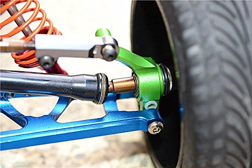 GPM for Traxxas Slash 4X4 / Stampede 4X4 / Hoss 4X4 / Deegan 38 Fiesta Aluminum Rear Knuckle Arm - 1