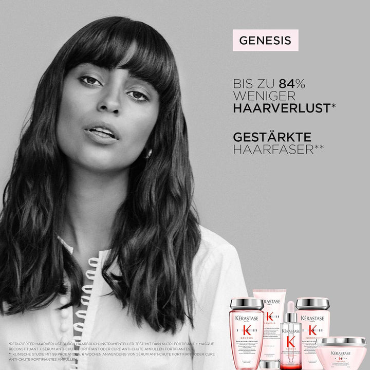 Kérastase, Genesis, Pflegeroutine mit Shampoo, Haarmaske, Haarkur & Hitzeschutzspray, Für feines und