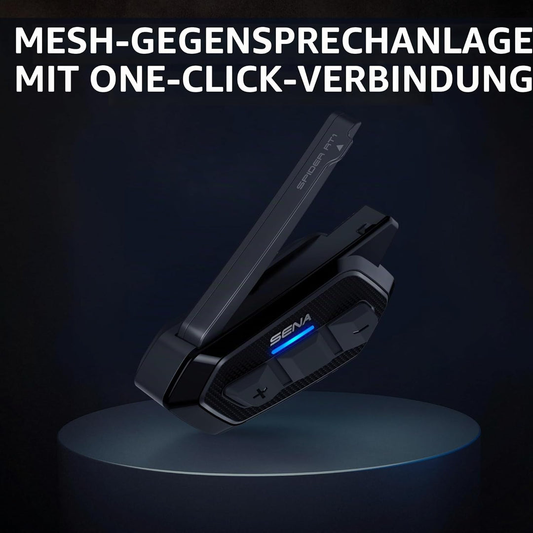 Sena SPIDER RT1 Flaches Mesh Kommunikationssystem für Motorräder, Doppelpack Doppelpack SPIDER RT1,