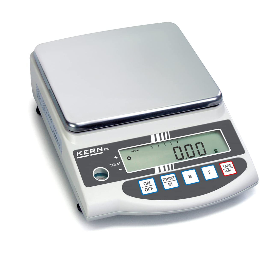 Kern EW 6200-2NM Präzisionswaage Wägebereich (max.) 6.2kg Ablesbarkeit 0.01g netzbetrieben, akkube