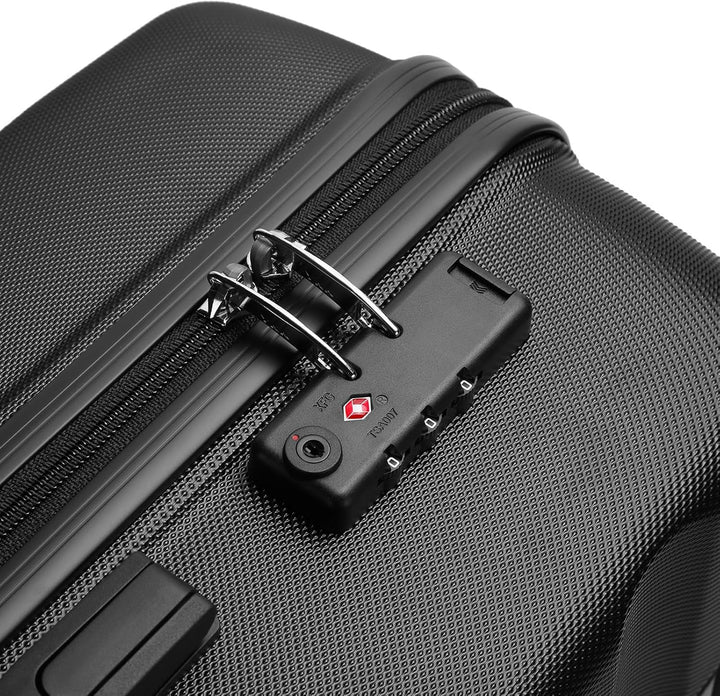 KONO Gepäck-Sets Kofferset Hartschale Koffer Reisekoffer Set 3 teilig Hartschalenkoffer Rollkoffer S