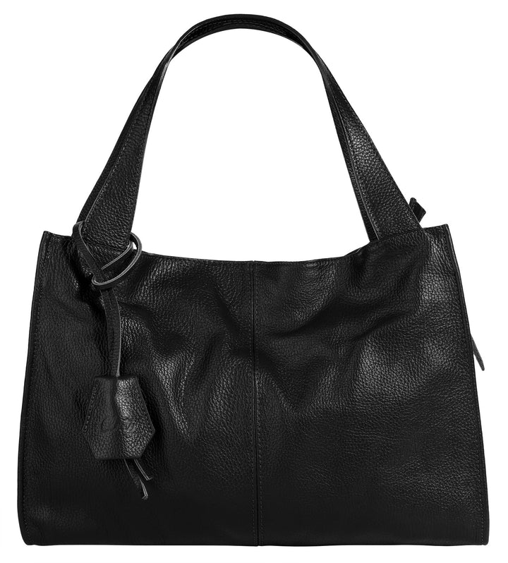 Shopper Echt Leder Damen Made in Italy, Smartphonefach, Ledertasche Damen, Handtasche Echtleder, Umh