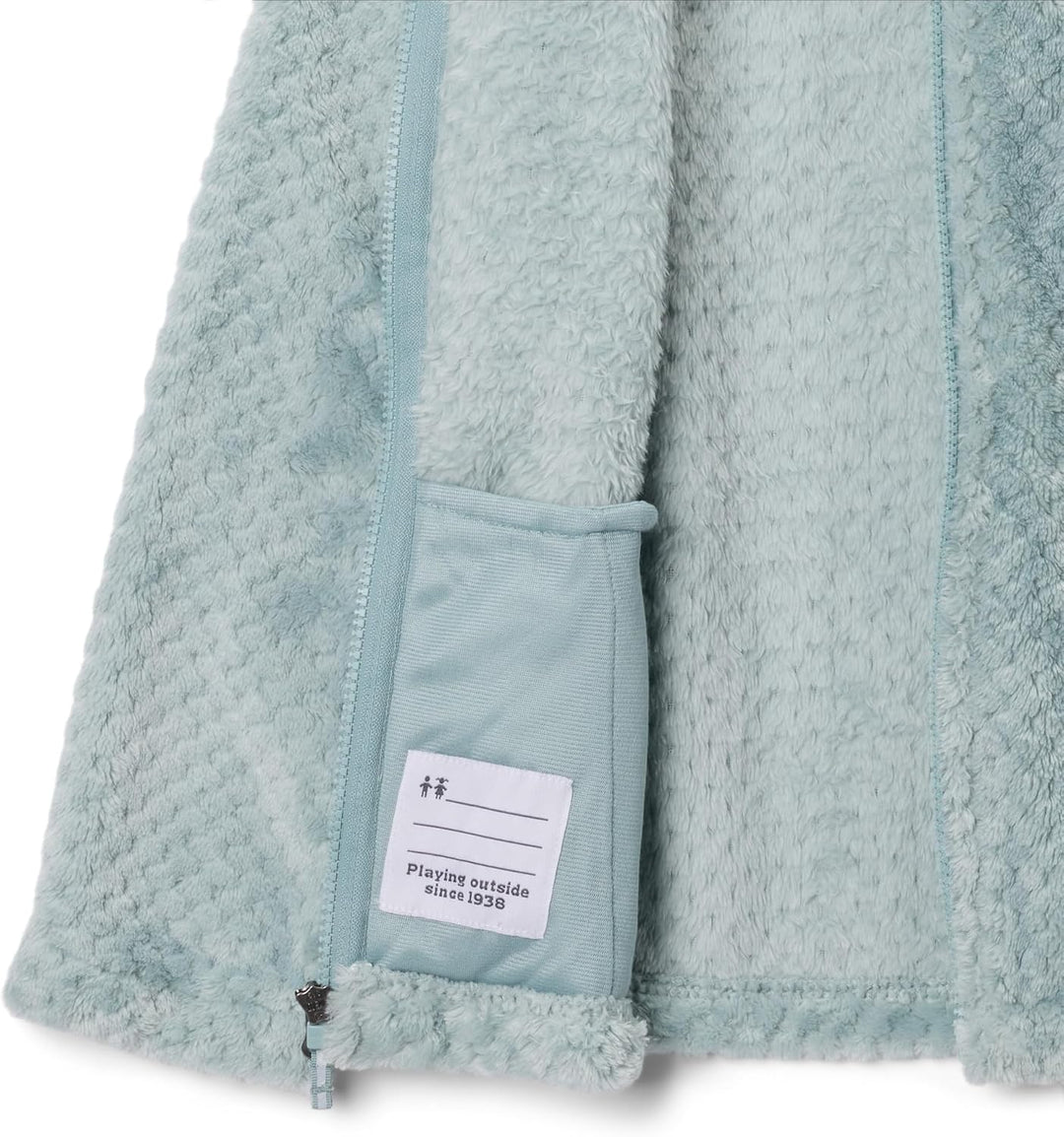 Columbia Mädchen Fire Side Sherpa-fleecejacke mit Durchgehendem Reissverschluss Sherpa-Fleecejacke m