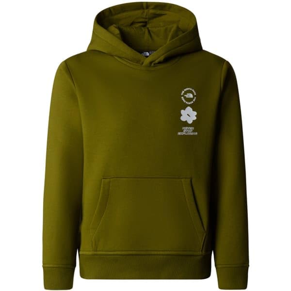 THE North FACE Unisex Girl’s Flower Graphic Relaxed Hoodie Sweatshirt (1er Pack) M Forest Olive, M F