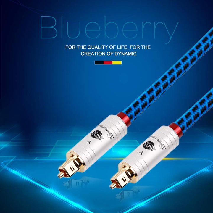 BOAACOUSTIC Audio & hifi Optisches Audiokabel Optical Audio Cable Toslink Kabel Optisches digitales