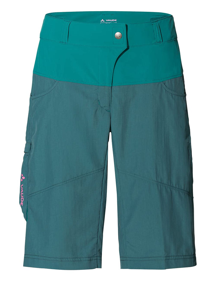 VAUDE Damen Hose Women's Qimsa Shorts 36 Mallard Green, 36 Mallard Green