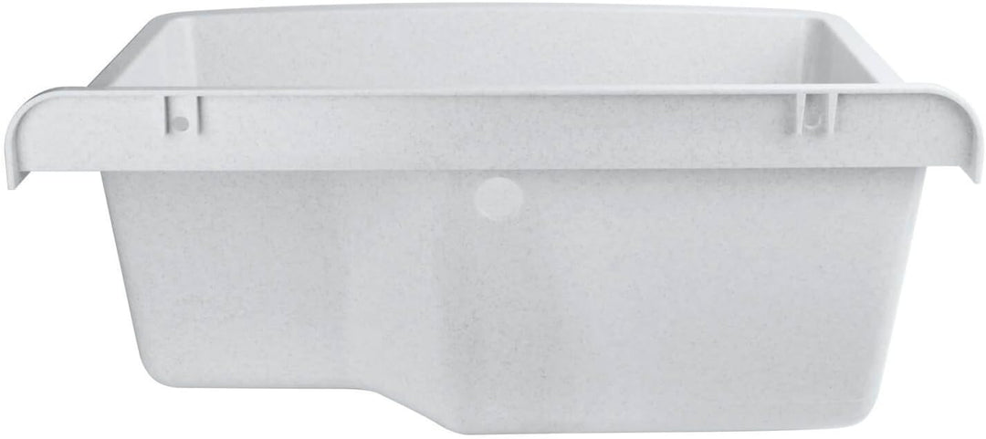 Ausgussbecken gross 45 l weiss Maximus 00475 inkl. Zubehör