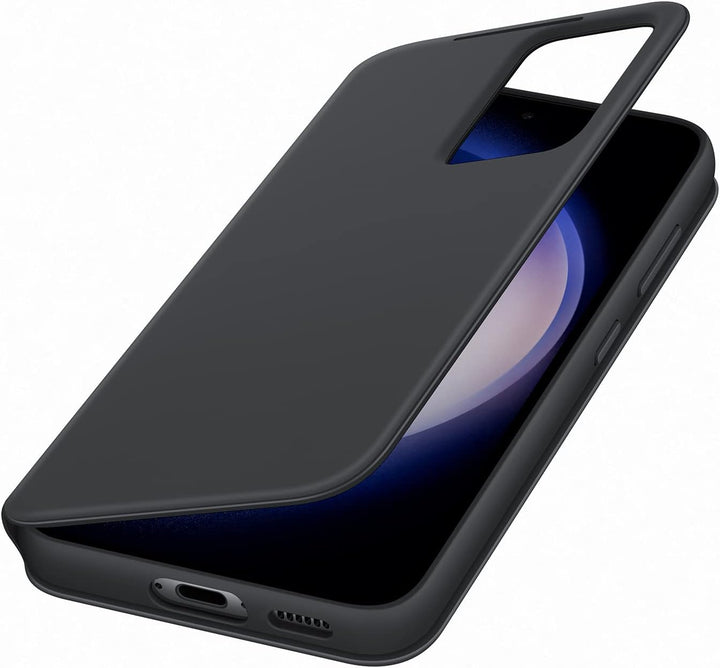 Samsung Smart View Wallet Smartphone Case EF-ZS911 für Galaxy S23, Handy-Hülle, Kartenfach, Sichtfen