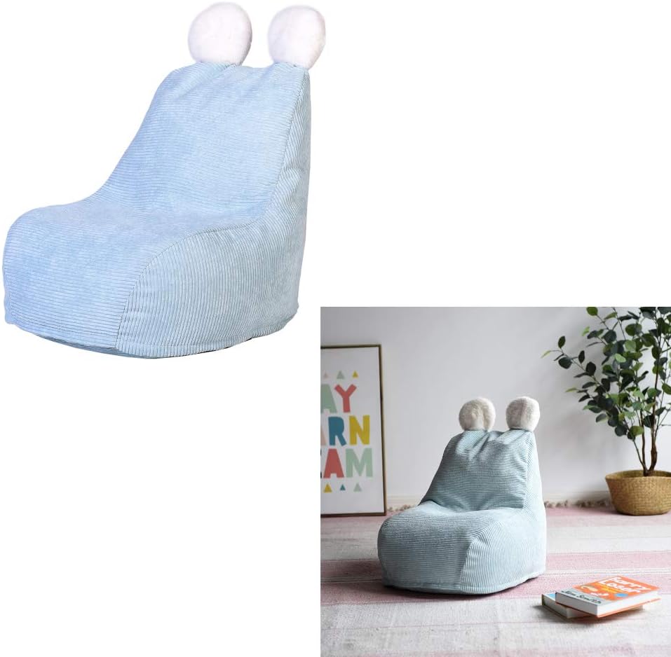 Sitzsack Birnenform für Kinder, Polyester, 40cm x 62cm x 70cm, Himmelweiss Himmelweiss Medium, Himme