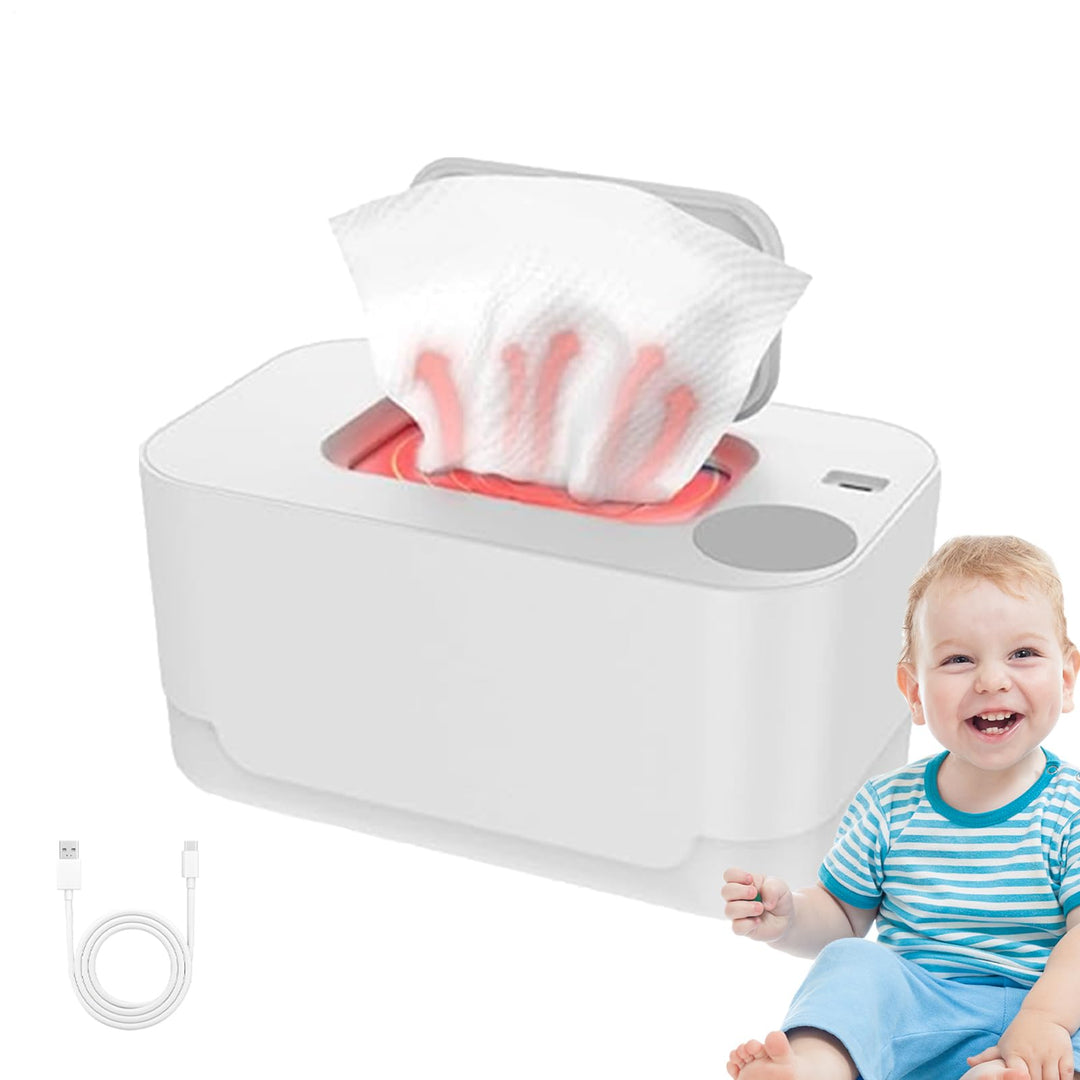 Wipe Warmer, Even Wet Wipes Dispenser, tragbarer Diaper Heating Container, Gentle Warmers Baby Care