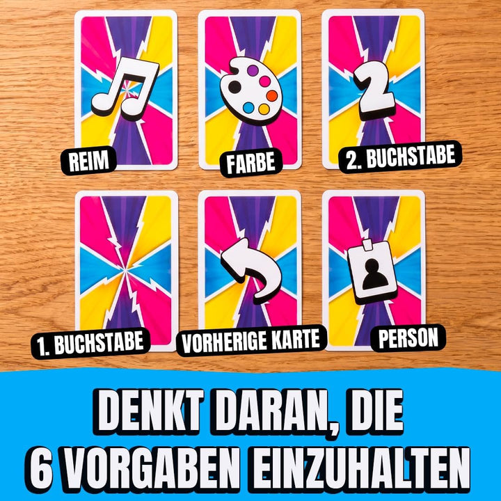 ATM Gaming Smash It – Kartenspiel für Familie und Freunde – Schnell und Verrückt – 2 bis 8 Spieler –