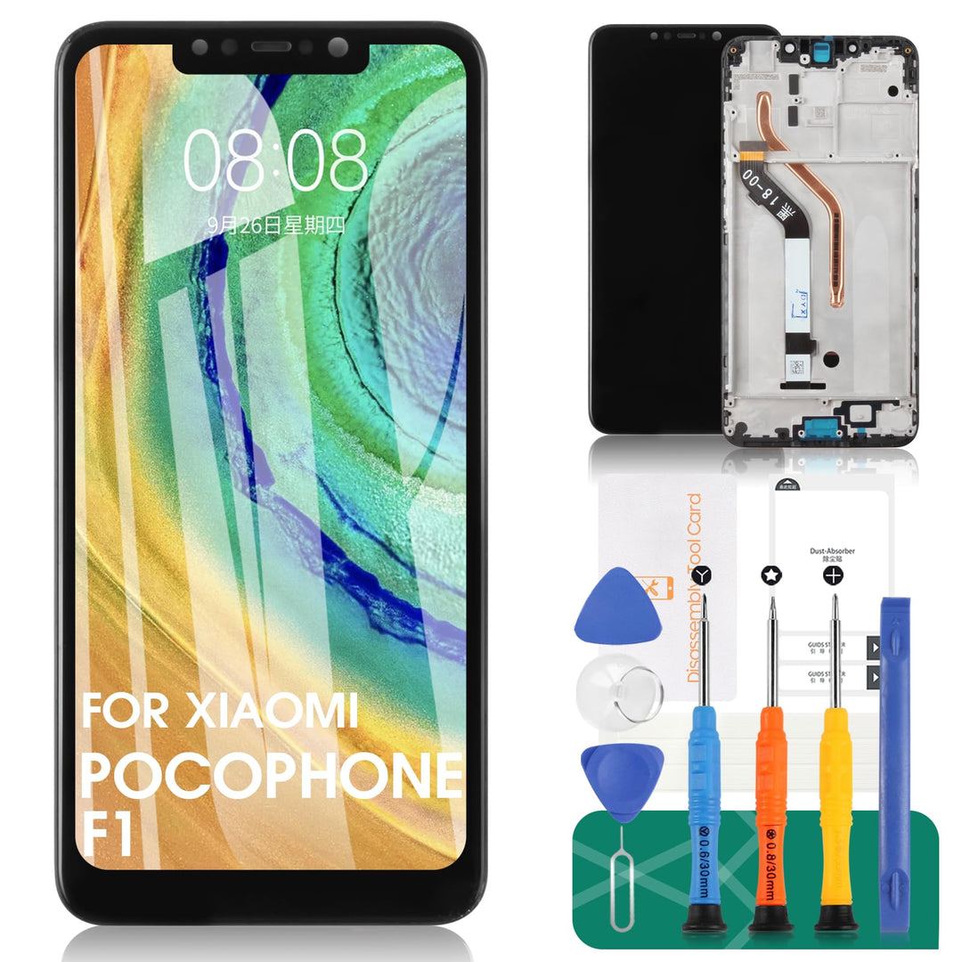 Für Xiaomi Pocophone F1 Display Für Pocophone F1 LCD Für Pocophone F1 Bildschirm Ersatz Digitizer Mo