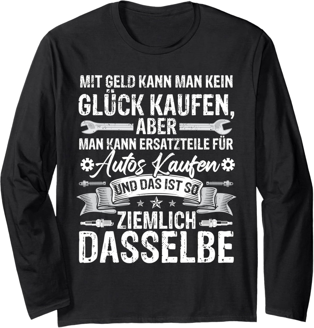 Lustiges Schrauber Auto Tuning Tuner Langarmshirt