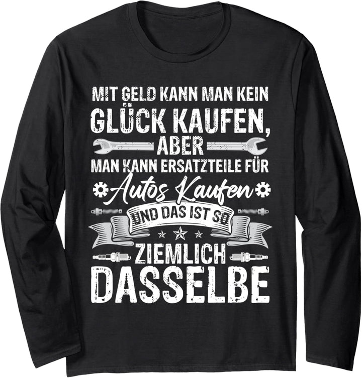 Lustiges Schrauber Auto Tuning Tuner Langarmshirt