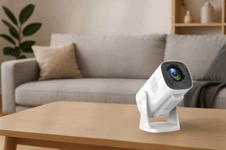 Philips Neopix 250, Heimkino-Beamer, Full HD 1920 x 1080p, um 180 Grad drehbar, Google TV, Spiegelmo