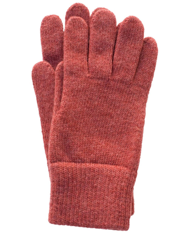 Merino Damen Wollhandschuhe/Fingerhandschuhe, 100% Wolle Merino extrafein 6,5 Cinder, 6,5 Cinder