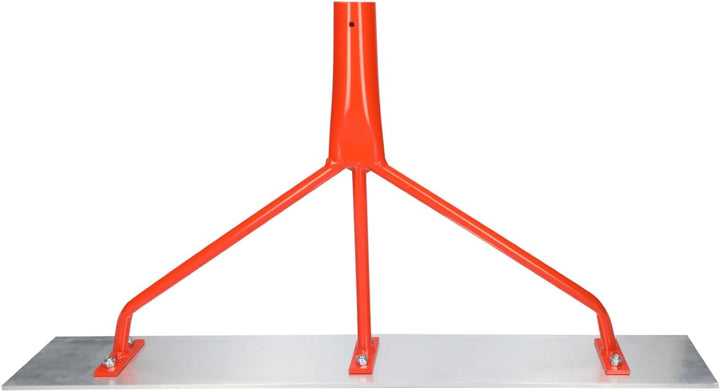STUBAI 4403 18 Teerschieber 600 mm glatt | Geeignet zum Verteilen von Asphaltmaterialien | Aus gegos