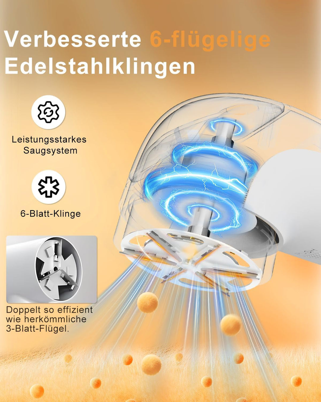 Fusselrasierer Elektrisch, Homtronics Fusselentferner, USB Aufladung, 3 Höheneinstellungen, LED-Anze