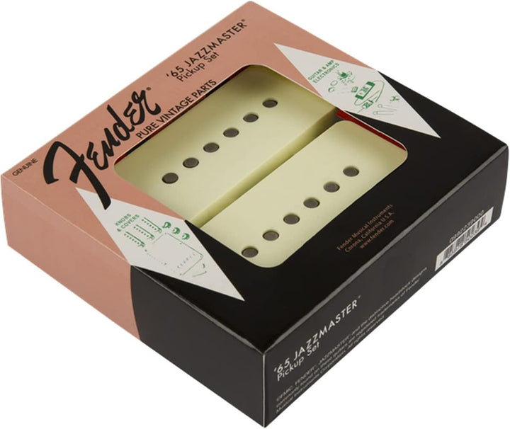 Fender Pure Vintage '65 Jazzmaster® Tonabnehmerset, Vintage-Weiss (2), Jazzmaster