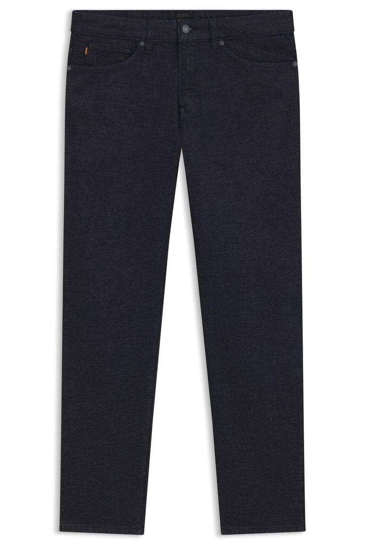 BOSS Herren H-Re.Maine Blaue Maine Regular-Fit Jeans aus bequemem Stretch-Denim 30W / 32L Dark Blue4