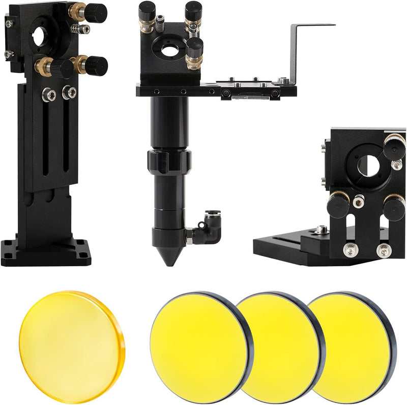 Cloudray CO2 Laser Head CO2 Laserkopf Satz Laser Spiegel Laser Kopfsatz Laser Spiegelhalter CO2 lins