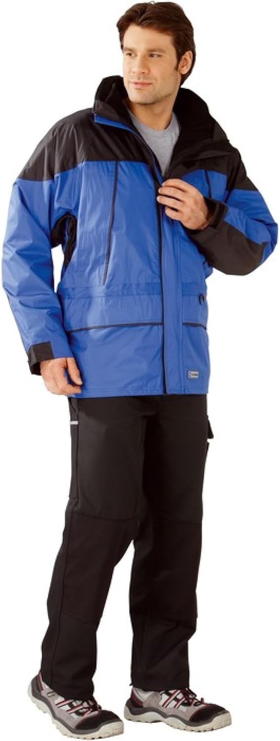 Planam 3130048 Winterjacke 3-in-1 Twister, blau/schwarz, Grösse 48 Blau/Schwarz M, Blau/Schwarz M
