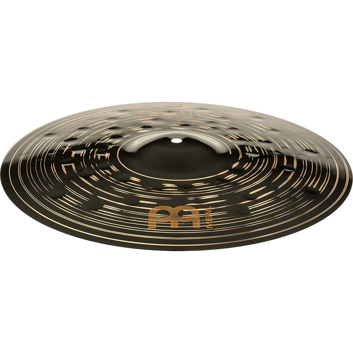 Meinl Cymbals Classics Custom Dark Crash 16 Zoll (Video) Schlagzeug Becken (40,64cm) B12 Bronze, Dun