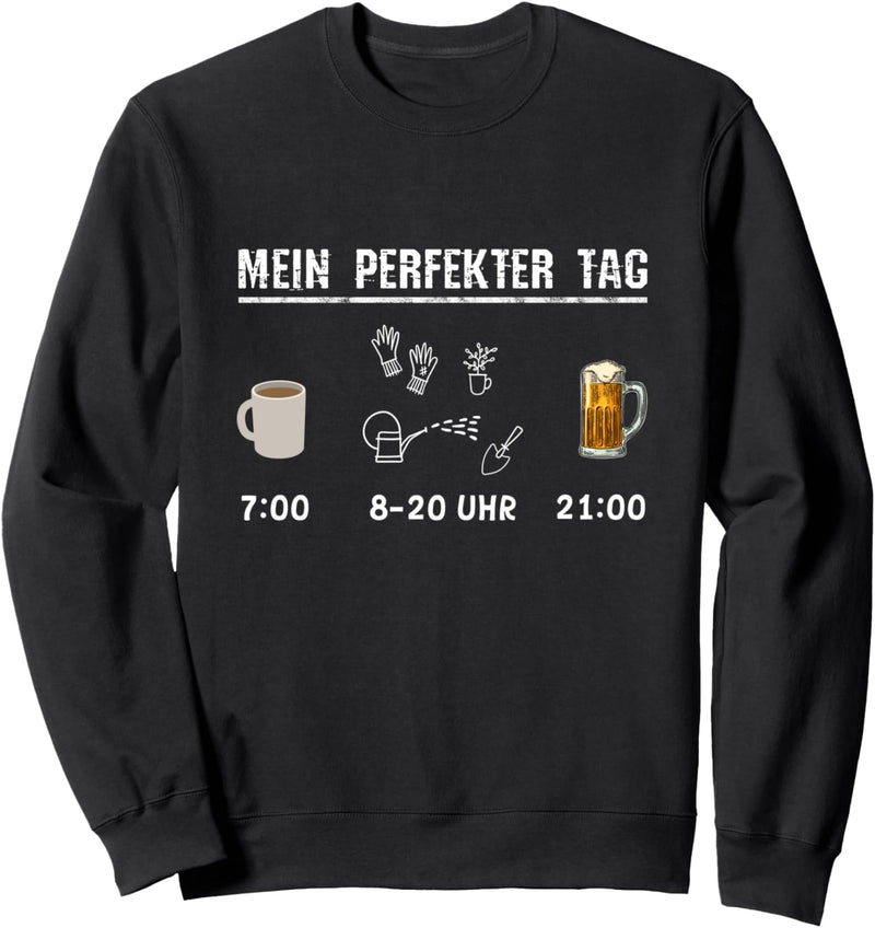 Landschaftsgärtner Sprüche Bier Lustig Garten Hobbygärtner Sweatshirt