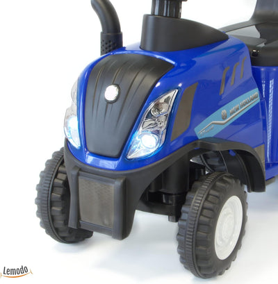 Rutschauto Traktor New Holland ab 1 Jahr | Kinderauto mit Anhänger | Rutschfahrzeug mit Schaufel und