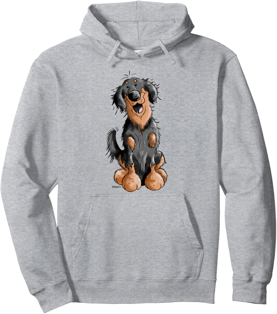 Hovawart Motiv I Geschenk für Hunde Besitzer I Hundemotiv Pullover Hoodie