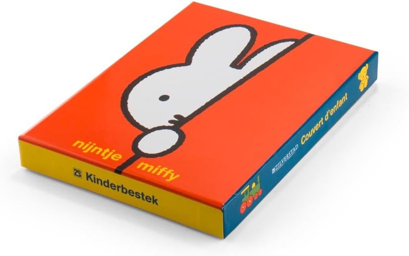 Kinderbesteck MF2940 miffy 4-tlg 18/10 Edelstahl 16/17/16/13,cm ,