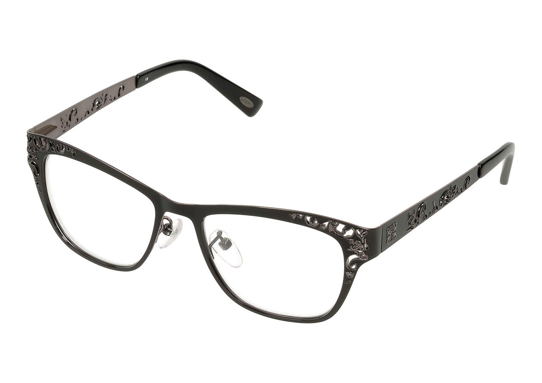 Loewe Unisex-Erwachsene VLW445M5108GF Brillengestelle, Schwarz (Shiny Black), 55