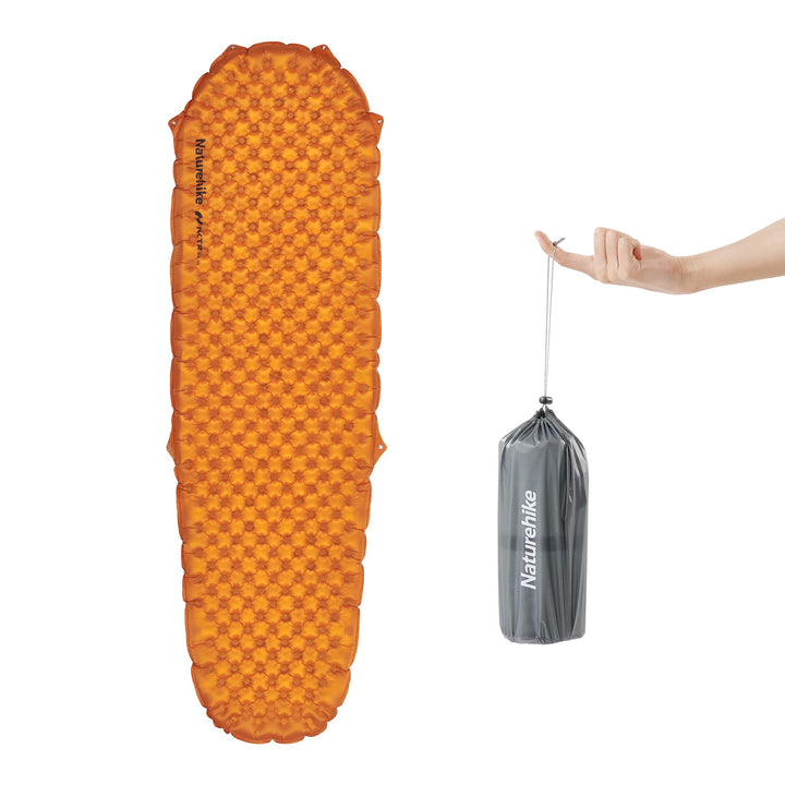 Naturehike Camping Isomatte Ultraleicht 5,8 R-Wert, 8 cm Dicke Aufblasbare Isomatte 4 Jahreszeiten L