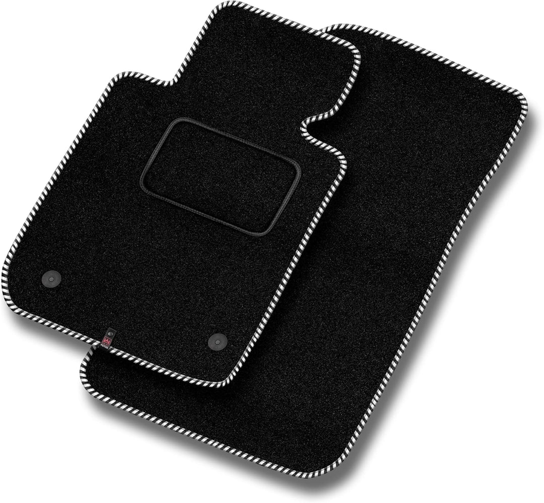 M MOTOS Velours Standard fussmatten Auto kompatibel mit Mercedes-Benz SLK R170 1996-2004 - Standard,