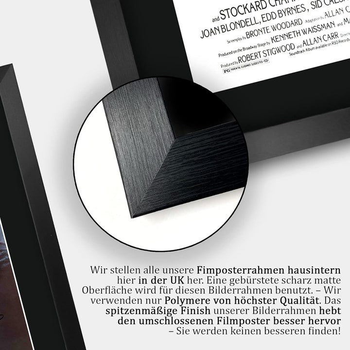 HWC Trading Grease A3 Gerahmte Signiert Gedruckt Autogramme Bild Druck-Fotoanzeige Geschenk Für Oliv