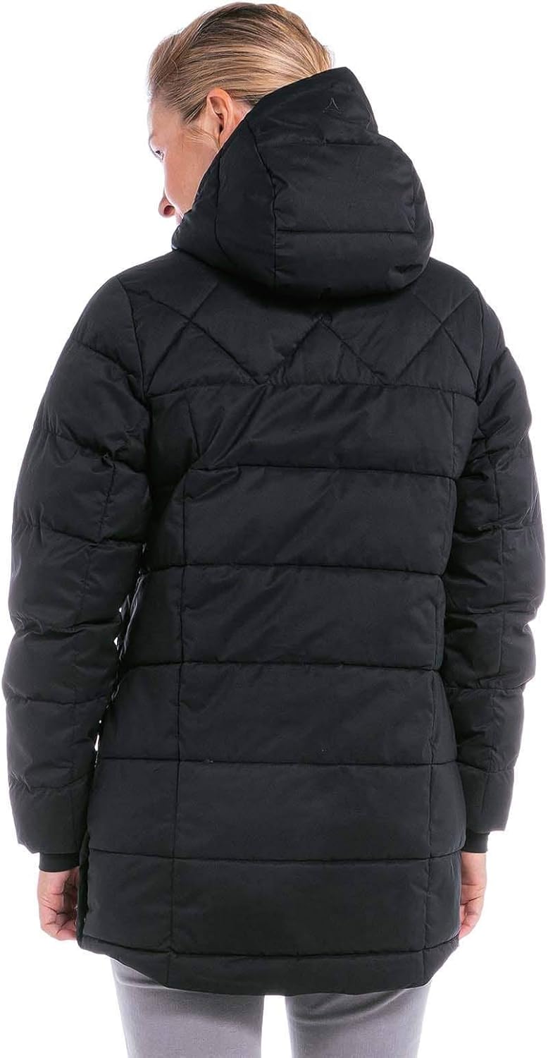 Schöffel Damen Insulated Parka Boston L, wasserabweisender, winddichter Parka, funktioneller und sty