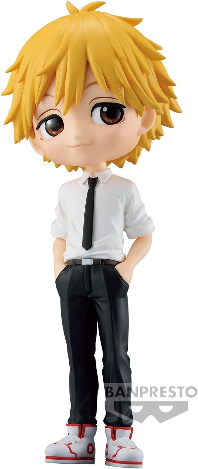BANPRESTO Figur Q Posket Denji Chainsaw Man BPBP88092, Mehrfarbig