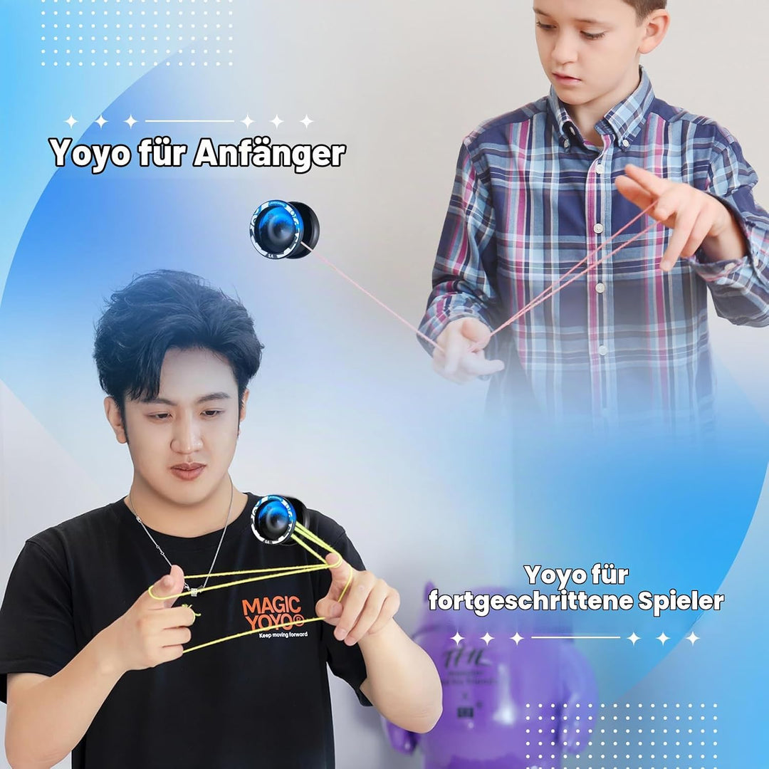 MAGICYOYO Professionelles JoJo V3 Responsive Yoyo für Kinder, Dual Purpose Yo Yo mit Unresponsive Jo