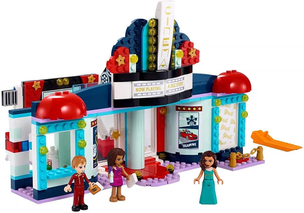 LEGO Friends Heartlake City Movie Theater 41448 Building Kit; Great Birthday Gift for Kids Who Love