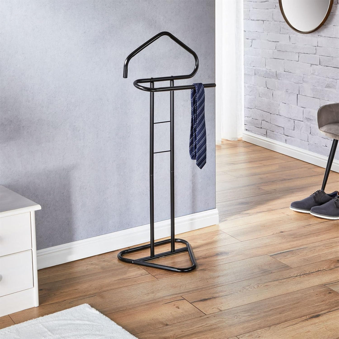 IDIMEX Herrendiener Camilo, praktischer Stummer Damen Diener mit Hosenbügel, schöner Kleiderbutler m