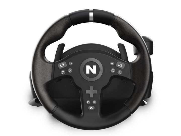 NITHO Drive Pro V200 Lenkrad mit Pedalen und Schalthebel, Gaming-Rennlenkrad für PC, PS4, Xbox One,