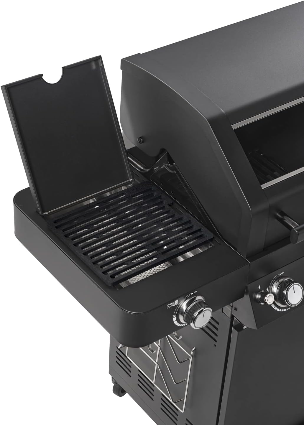 RÖSLE Guss-Grillrost Primezone VIDERO, Hochwertiger Grillrost aus emailliertem Gusseisen für RÖSLE P