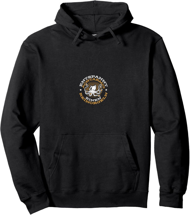 Entspannt achtarmig einen reinorgeln Tintenfisch Oktopus Pullover Hoodie