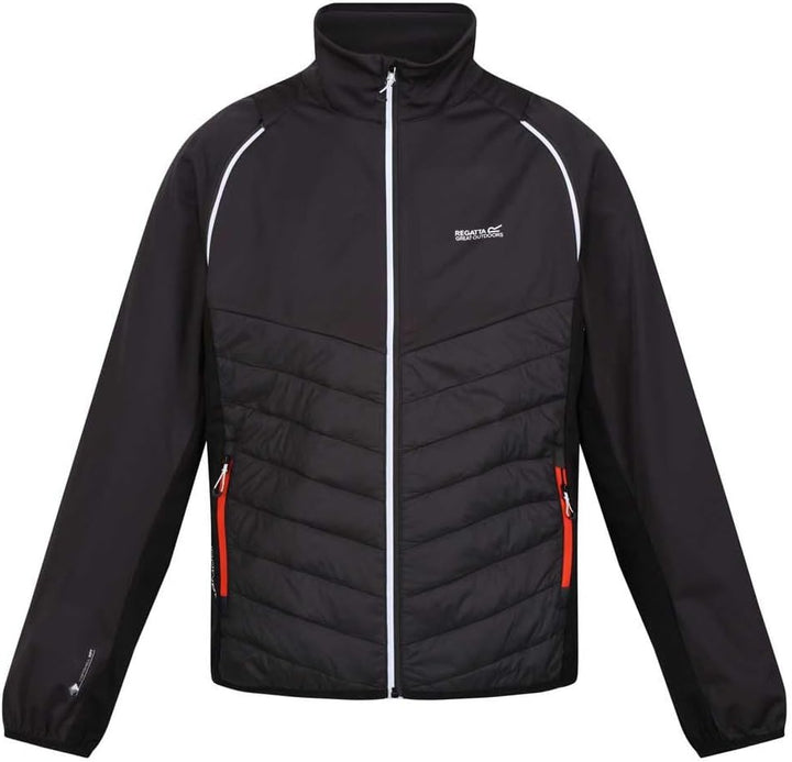 Regatta Herren 2in1 Daunenjacke/Weste Steren Hybrid S Ash/Black, S Ash/Black