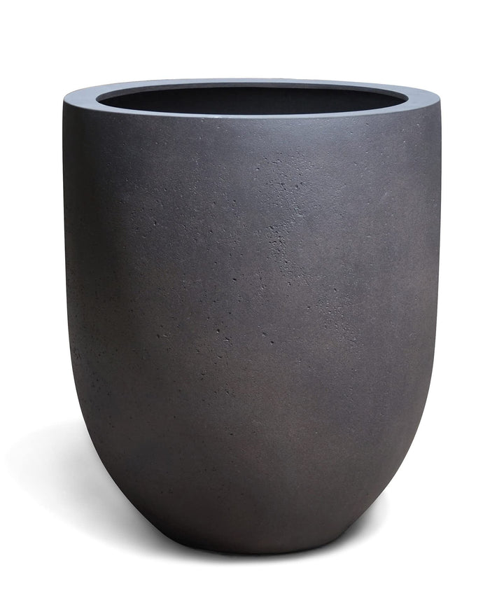 ESCHBACH® Pflanzkübel Tall Egg Pot 50 Espresso Anthrazit Rund * 52 x 52 x 61 cm * 10 Jahre Garantie
