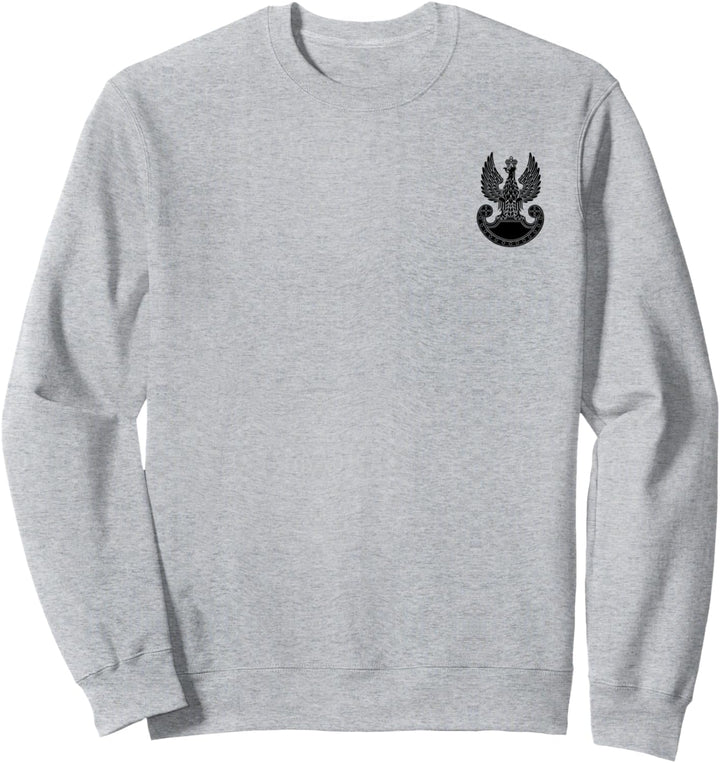 Polnische Landkräfte Armee Polen Streitkräfte Militär Adler Sweatshirt