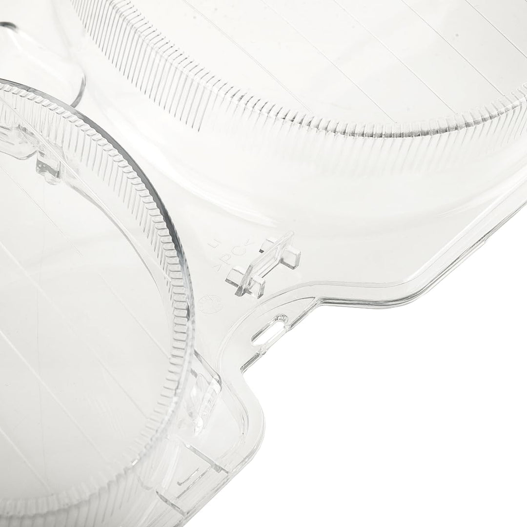 LST Scheinwerferglas Streuscheibe Frontlicht Abdeckung links Halogen Xenon kompatibel mit Mercedes-B