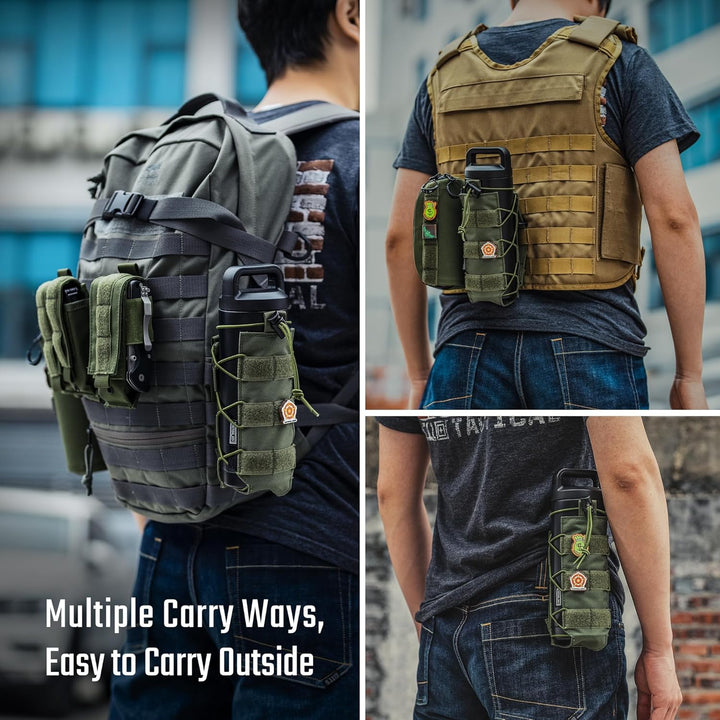 TACTICAL GEEK EXT11 Taktische Doppelmagazin-Tasche Klein Molle Tasche Organizer Seitentasche Pocket